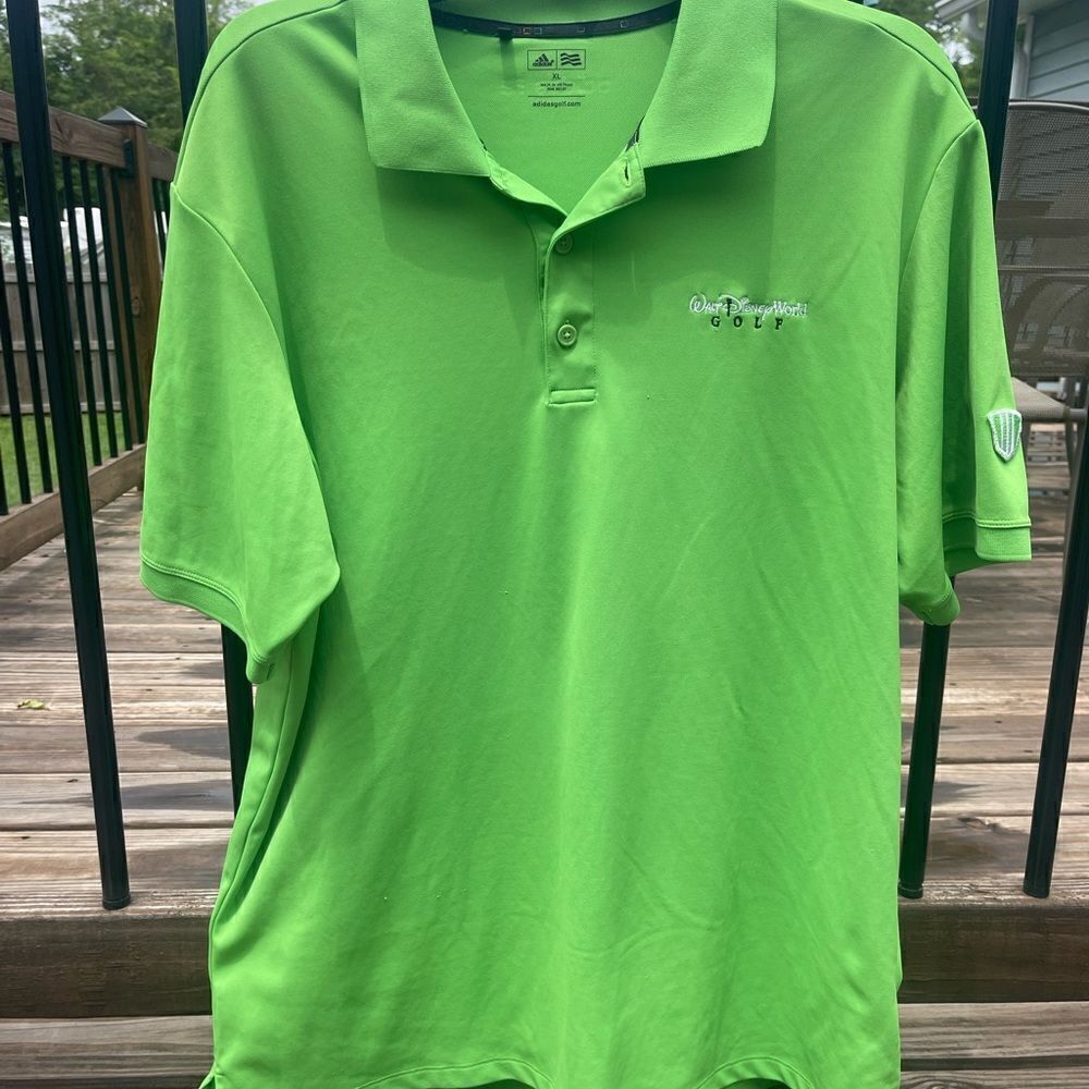 Adidas mens Walt Disney golf polo